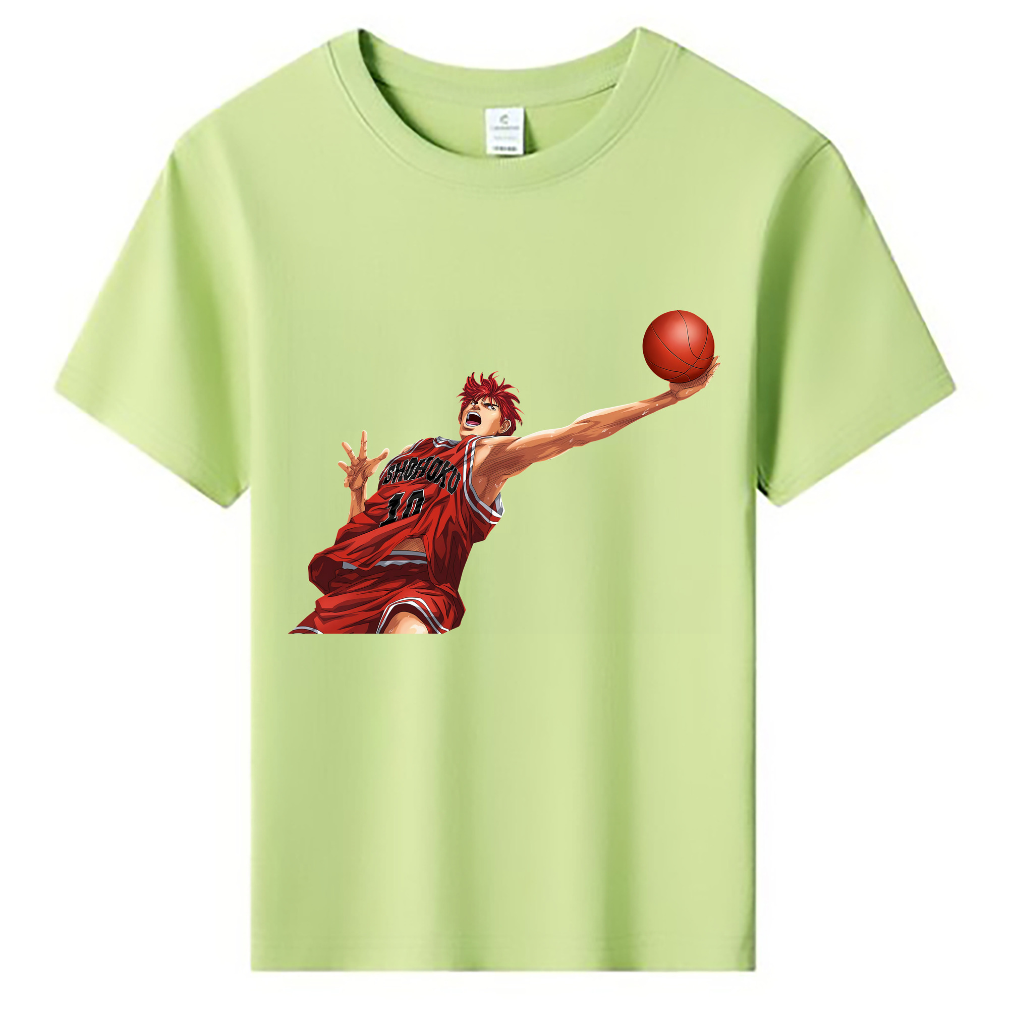 （画像用） SLAM DUNK／スラムダンク 綿100％キッズTシャツ（フロントプリント）
